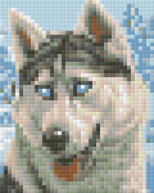 Little Husky One [1] Baseplate PixelHobby Mini-mosaic Art Kit